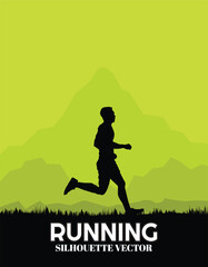 running, run, running silhouette, runner silhouette, sport, illustration, 
vector, shoes running, trail running, runner marathon
