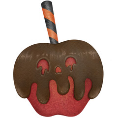 Chocolate Covered Apples. Halloween party