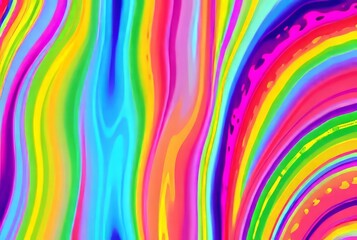 _ . Rainbow A vibrant, multicolored pattern inspired by a rainbo
