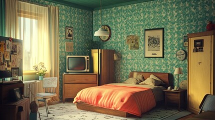 Vintage Bedroom Interior Design