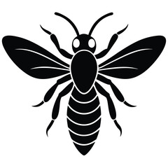 Minimalist 'Bee' Logo Vector for Business and Personal Use
