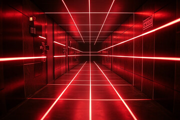 レーザー罠の施設