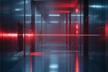 レーザー罠の施設