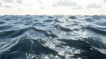 Fototapeta premium Ocean water texture. water. Ultra realistic. Photorealistic