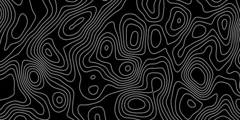 Obraz premium Topographic map in contour line light topographic topo contour map and ocean topographic line map. Natural printing illustrations of maps. Geographic mountain relief. Contour maps.