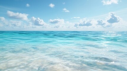 Obraz premium Water of tropical sea. water. Ultra realistic. Photorealistic