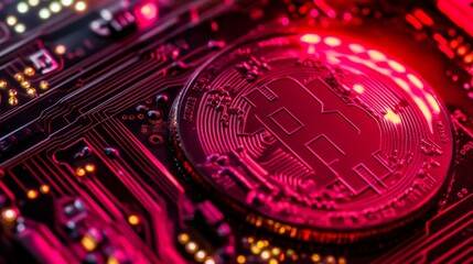 Modern High Contrast Digital Background Design