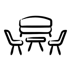 Patio Set Icon