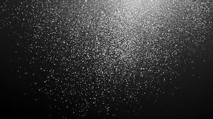 Obraz premium Monochrome grainy gradient background, black white noisy texture retro banner design