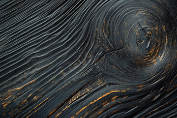 Fototapeta premium black_stained_wood_texture