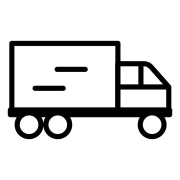 recommend clip art: line art style vehicle icon