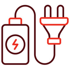 Fototapeta premium Charger Icon