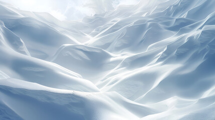 Obraz premium Abstract blue sand landscape background with mock up place Nature concept and Rendering,Blue and white Abstract background Soft and smooth blurred background Defocused tulle fabric photography