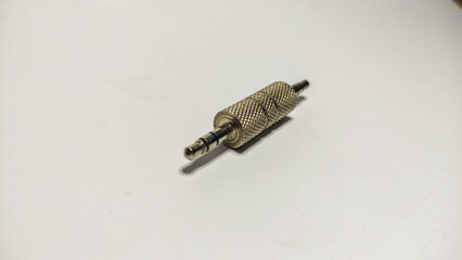white background 3.5 two way audio jack