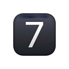Number Seven Emoji

