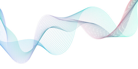  abstract wave element for design green and white line. Professional business presentation background. Wave lines is floating randomly,  creative curved floating wave line elegant white striped.