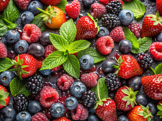 berries on white. fruit, berry, food, strawberry, berries, raspberry, blueberry, blackberry, fresh, red, blueberries, strawberries, healthy, sweet, ripe, isolated, dessert, raspberries, mixed, diet, o