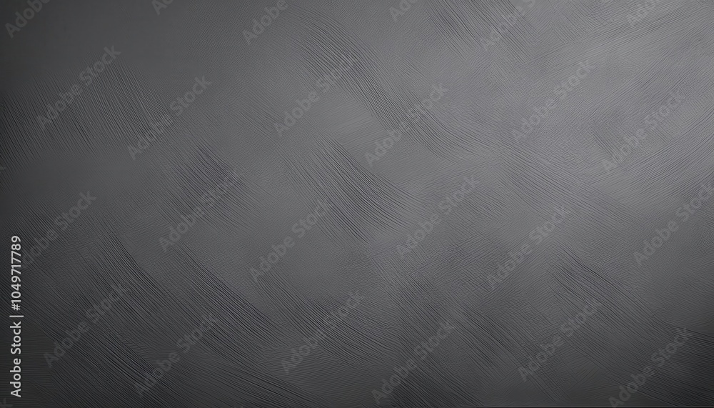 Poster Dark Metallic Wall Textured Surface with Fine, Subtle Wave Patterns and Gradient Highlights. Perfect for Industrial Design, Technology Themed Backdrops, Digital Artwork, and Modern Website Layouts
