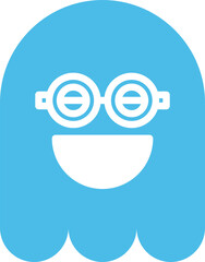 Cute Ghost Emoticon
