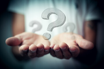 illustration of the question mark