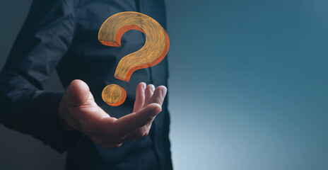 illustration of the question mark