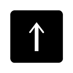 Icon indicating an upload action