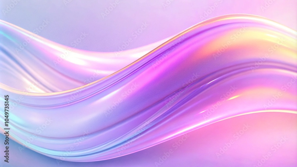 Fototapete trendy wave liquid style. trendy wave gradient, create soft lines with creative swoosh style. wavy p