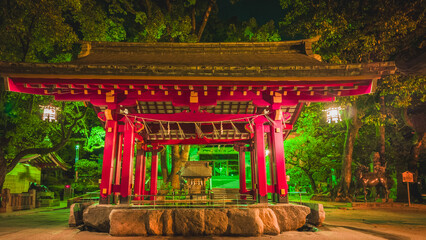 太宰府天満宮の夜の景色