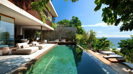 Modern Villa with Infinity Pool and Ocean View
