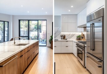 Fototapeta premium Modern Kitchen Design.
