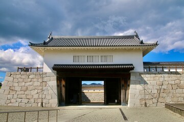 Obraz premium 赤穂城・本丸表門（兵庫県・赤穂市）