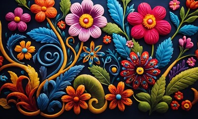 hispanic textile Generative Ai
