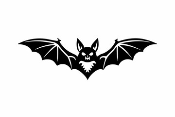 Spooky Bat Silhouette for Halloween
