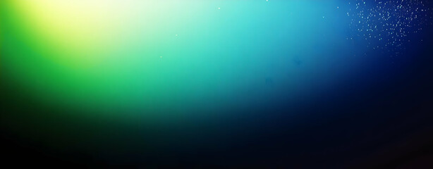 Fototapeta premium Dark Blue and Green Gradient Background Design