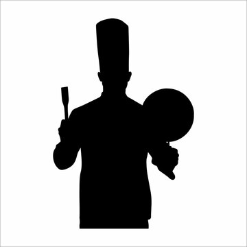 recommend clip art: silhouette of a chef