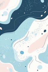 Cosmic Swirls: A Celestial Dance of Colors and Textures