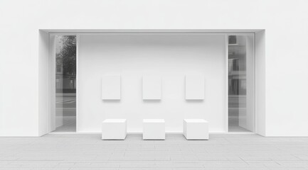 Minimalist Shopfront.