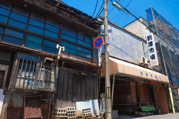 小倉北区・到津市場の外観