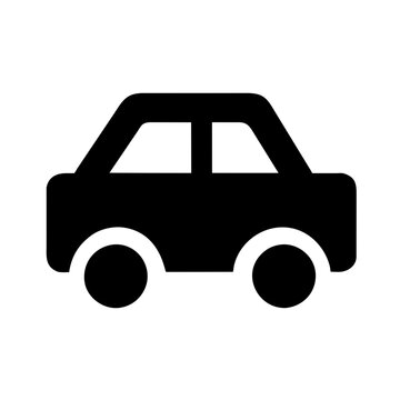 recommend clip art: Icon of a car representing transportation