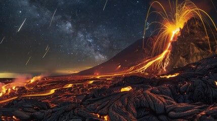 A mesmerizing perspective of a remote, arid salt flat with unique, hexagonal salt patterns and a rare