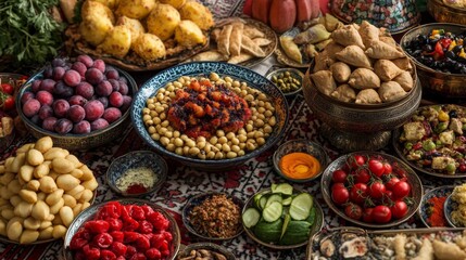 Colorful Eastern Food Fest in Creative Plating