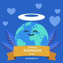 World kidness day poster square