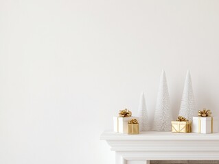 White Christmas Decor.
