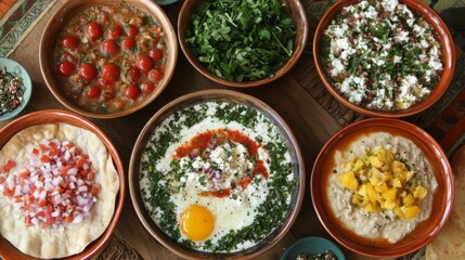Seasonal Traditional Meals in a Rustic Kitchen Setting