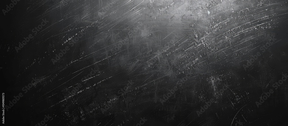 Aufkleber Texture of chalk erased from a blackboard or chalkboard background Educational setting dark wall backdrop or learning theme. with copy space image. Place for adding text or design