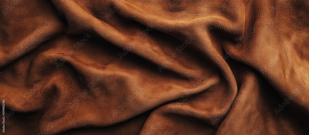 Fototapete close up background of brown suede. with copy space image. place for adding text or design