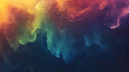Obraz premium iridescent photograph of clouds
