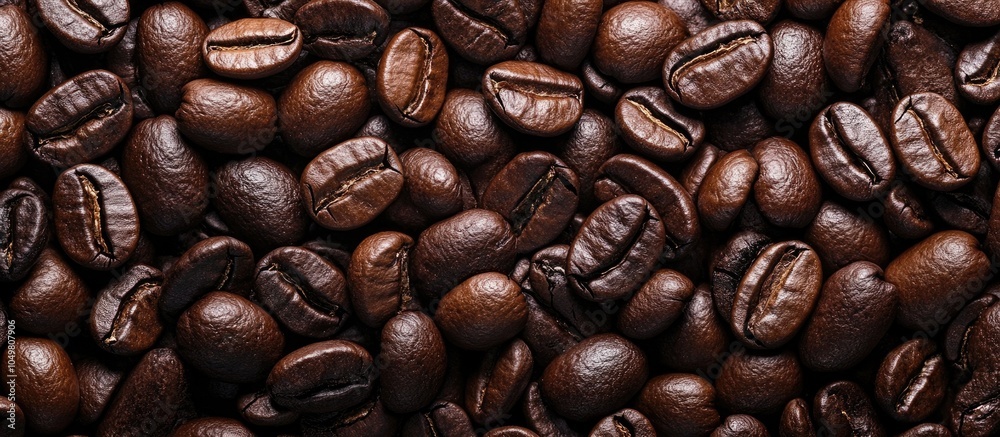 Leinwandbilder coffee bean backdrop space for caption. with copy space image. place for adding text or design
