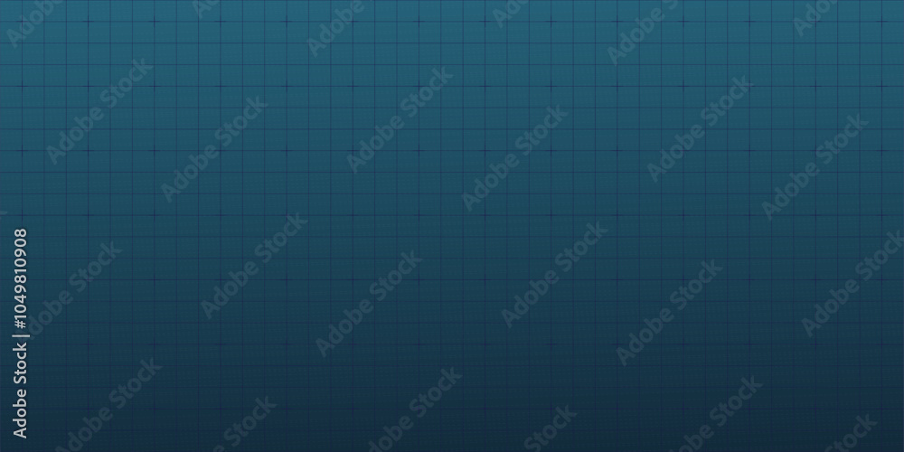 Wall mural hud grid tech interface, futuristic data screen graph with dots, lines. virtual technology futuristi