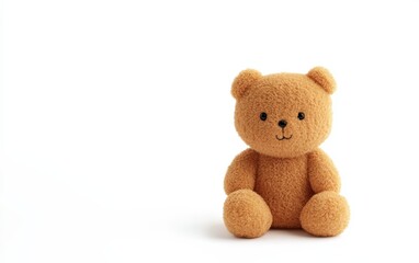 Obraz premium plush toy on a clean white background 
